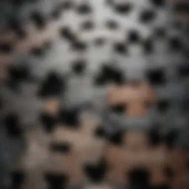 Unity in Diversity Abstract representation of interconnected puzzle pieces fitting together