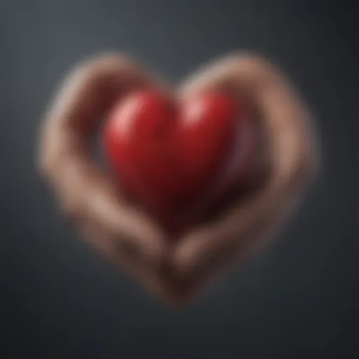 A symbolic representation of love in various forms