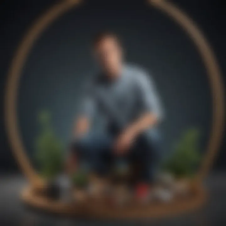 A conceptual illustration of personal growth and development