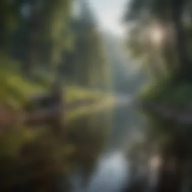 Finding Balance in Nature A serene landscape reflecting balance and tranquility