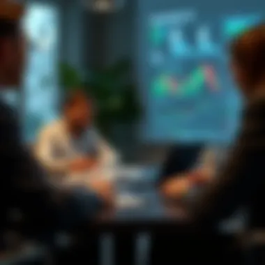 Strategic planning session influenced by automated insights
