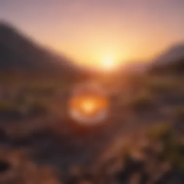 A New Dawn A vibrant sunrise representing new beginnings and optimism