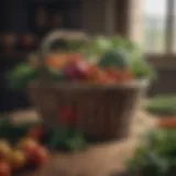 Fresh Vegetables Basket