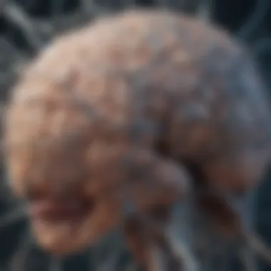 Neural Network Mapping Illustration depicting the intricate web of neural connections in the brain