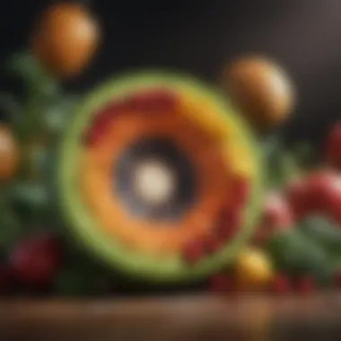 Nutrient-Rich Foods for Gut Health Colorful fruits and vegetables for gut wellness