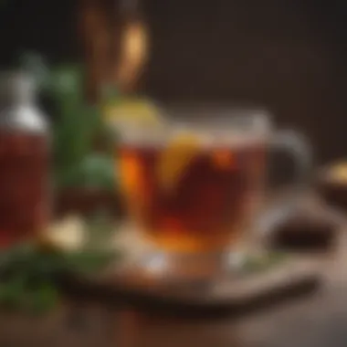Herbal teas promoting digestive wellness