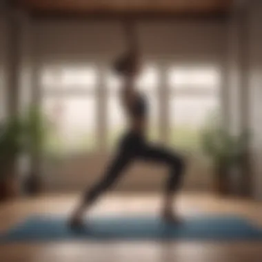 Finding Balance Through Yoga Yoga session enhancing mental peace