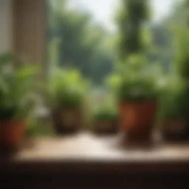 Nurturing Spaces for Mental Wellness A peaceful environment filled with greenery and positive energy