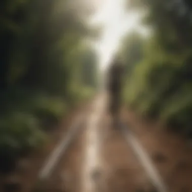 Journey of Adaptability A pathway representing the journey towards adaptability