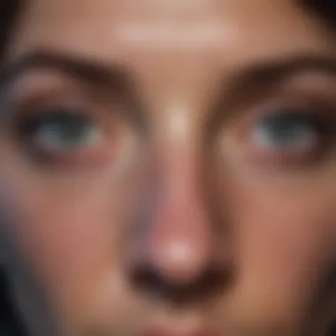 Gaze into the Unknown Eyes staring into a deep, void-like abyss filled with endless questions