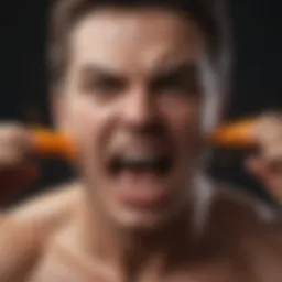 Illustration depicting the triggers of anger
