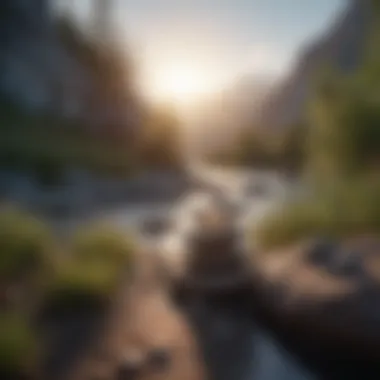 A serene landscape symbolizing mindfulness