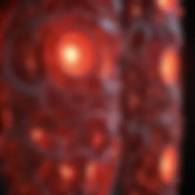 Cellular Mechanisms in Red Light Therapy Illustration of cellular mechanisms affected by red light therapy