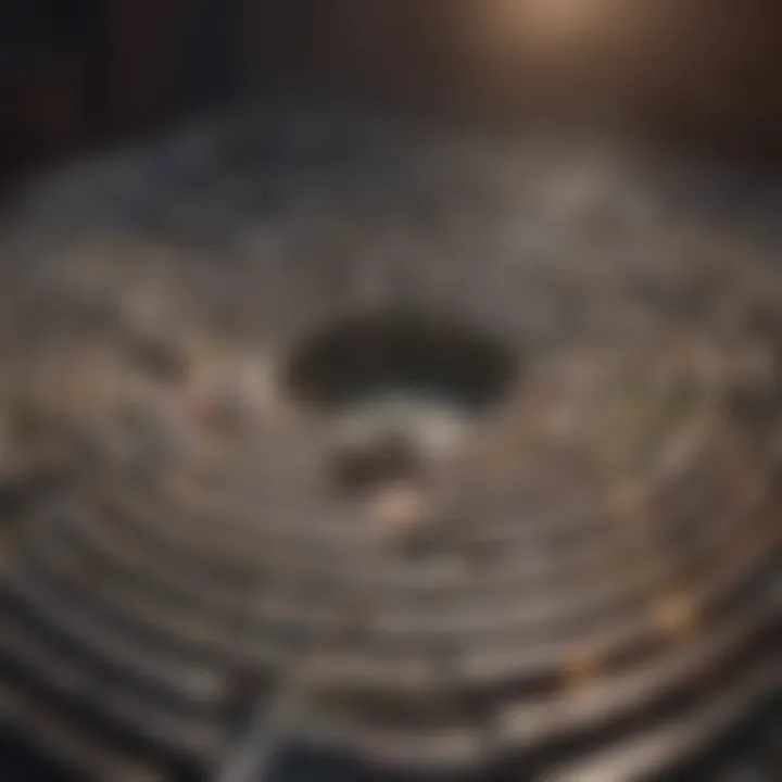 Illustration of a labyrinth symbolizing active listening complexity