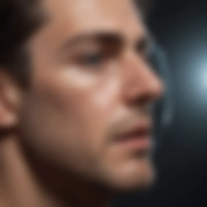 Illustration demonstrating resolution of cognitive dissonance through introspection
