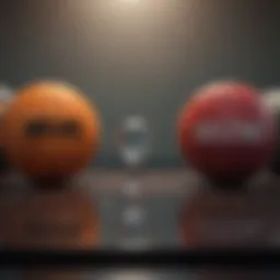 A visual representation of core values influencing decision-making