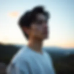 A serene landscape symbolizing introspection and self-discovery
