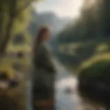 A serene landscape symbolizing tranquility and self-reflection.