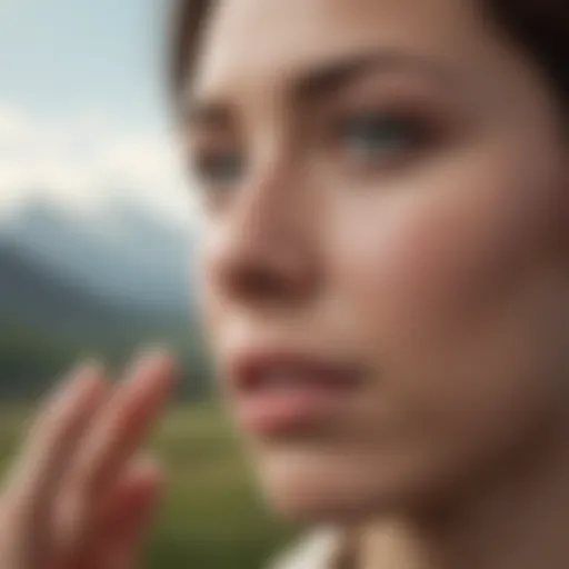 A serene landscape symbolizing emotional clarity