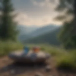 A serene landscape representing mental tranquility and balance.