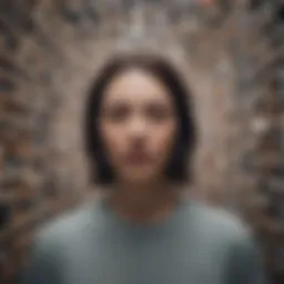 Reflective journey through a maze of self-identity