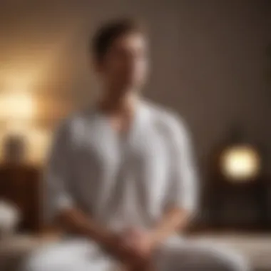 Embracing Mindfulness Mindful individual practicing meditation