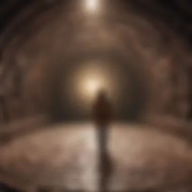 Navigating the Complexity of Healing A labyrinth symbolizing the winding path of mental healing