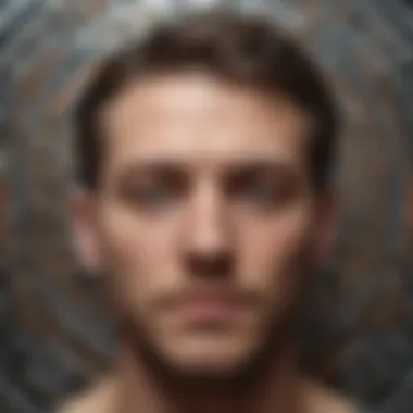 Complexity of Mental Well-Being Intricate patterns representing the complexity of mental health