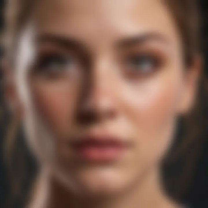 Visual representation of the expressive personality type characteristics