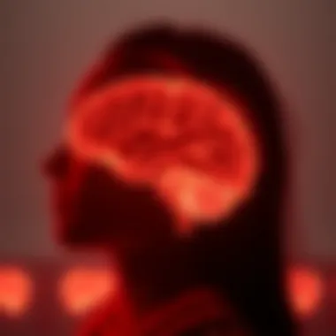 Neurological Benefits of Red Light Therapy Visualization of neurological impacts of red light therapy
