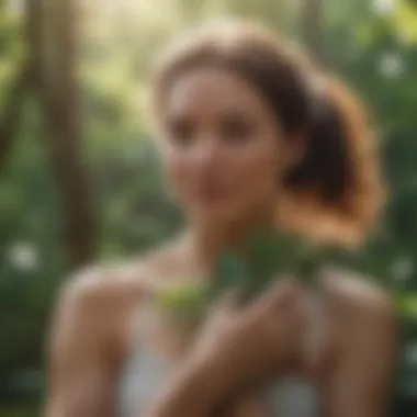 Embracing Nature for Wellness Natural elements symbolizing physical vitality