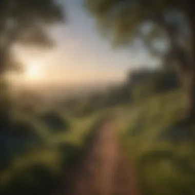 Embracing Resilience: A Path to Clarity A serene landscape symbolizing mental clarity and resilience.