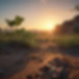 A serene landscape with a sunrise symbolizing new beginnings