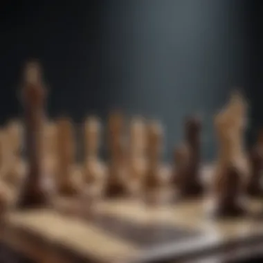 Strategic Decision-Making A strategic chessboard representing thoughtful decision-making.