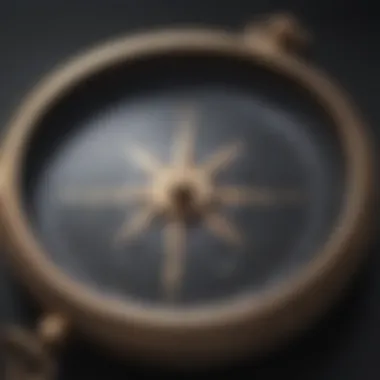 Finding Your True North A compass representing direction and purpose in life