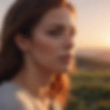 Embracing the Dawn: The Beauty of Now A serene landscape at sunrise, symbolizing new beginnings and presence.