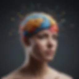 Abstract representation of creative thought processes