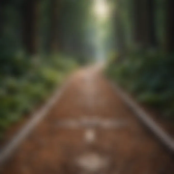 A visual representation of the mind's journey through various mindfulness techniques.