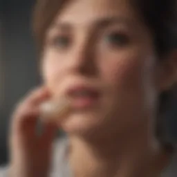 Illustration of gut health and fasting