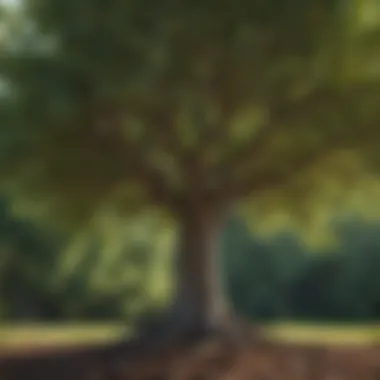 The Tree of Growth: Cultivating Meaning in Life A vibrant tree symbolizing growth and personal development