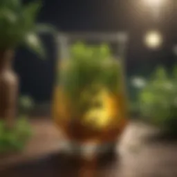 Herbal tea for gut health