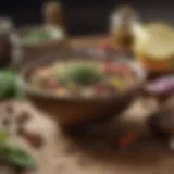 Healing herbs and spices for stomach health