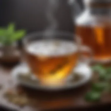 Herbal Tea Soothing Digestive System