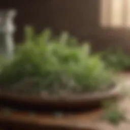 Natural herb used in traditional medicine