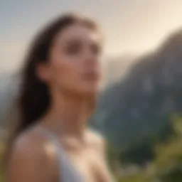 A serene landscape representing inner peace and self-acceptance