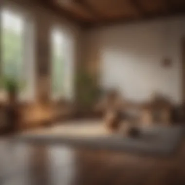 Cozy Space for Meditative Practice A cozy space for meditation and relaxation