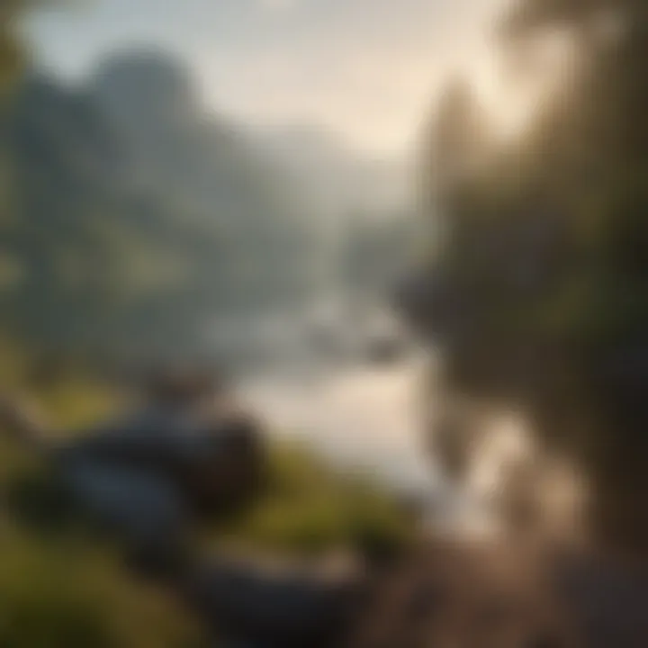 A serene landscape representing tranquility and mental clarity.