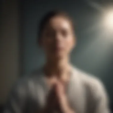 Harnessing Inner Strength Through Meditation A person meditating in a peaceful environment, reflecting inner strength