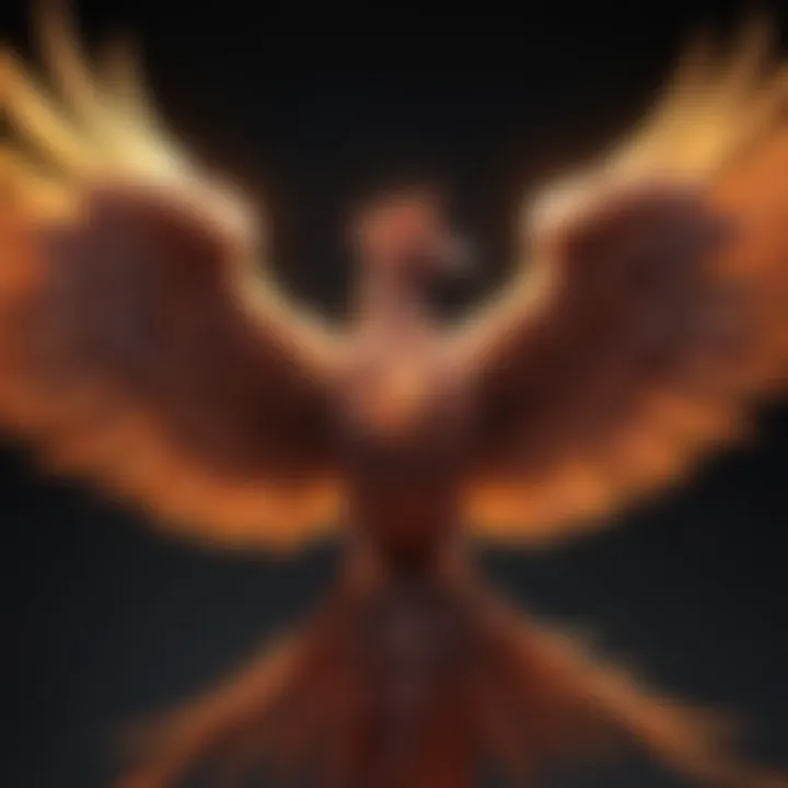 Inspiration and Empowerment Symbol - Phoenix Rising