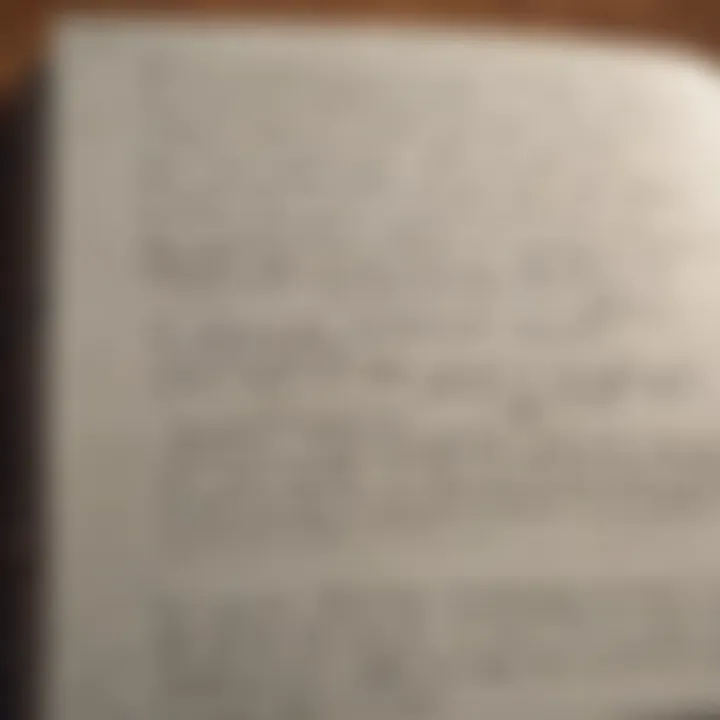 A close-up of a journal filled with handwritten notes, illustrating personal growth and resilience.